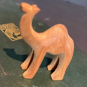 hand carved camel